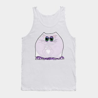 Boo-Boo Ghost Kitty Tank Top